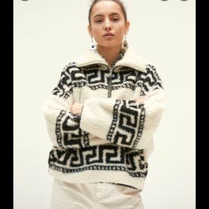 Isabel Marant Étoile | Garner Fleece Quarter Zip Pullover